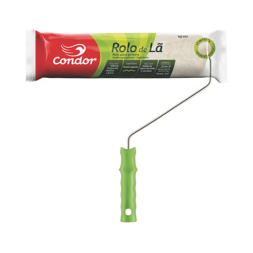 ROLO DE LÃ 23CM [C/S] [CONDOR] [955] - CS Tintas