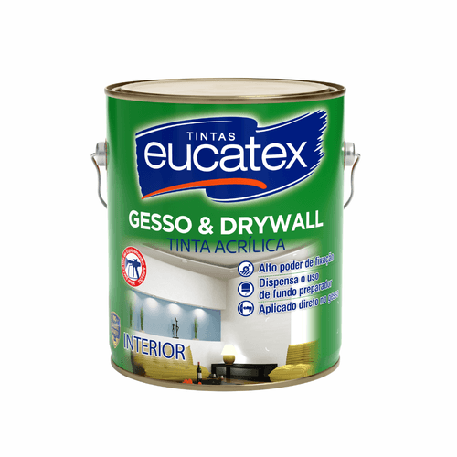 TINTA GESSO E DRYWALL [EUCATEX] 3,6L - CS Tintas