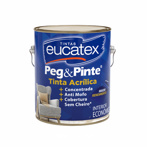 TINTA ACRÍLICA PEG E PINTE [EUCATEX] 3,6L - CS Tintas