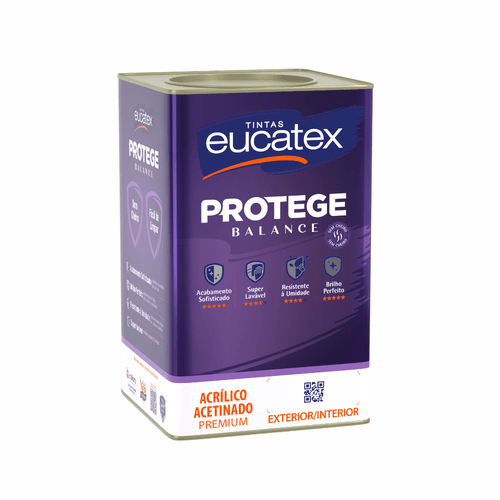 TINTA ACRÍLICA BRANCA PROTEGE BALANCE ACETINADO [E... - CS Tintas