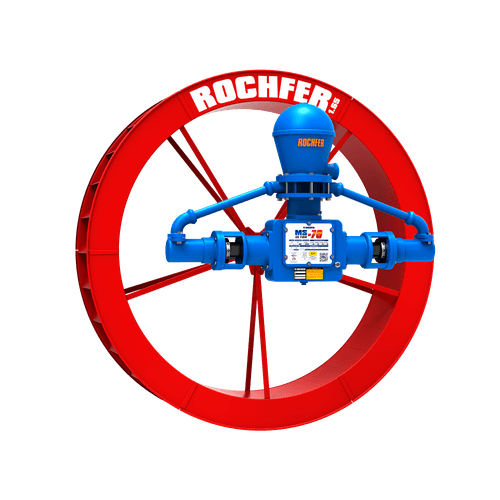 Bomba Rochfer MSU-70 + Roda D'água 1,65 x 0,36 m