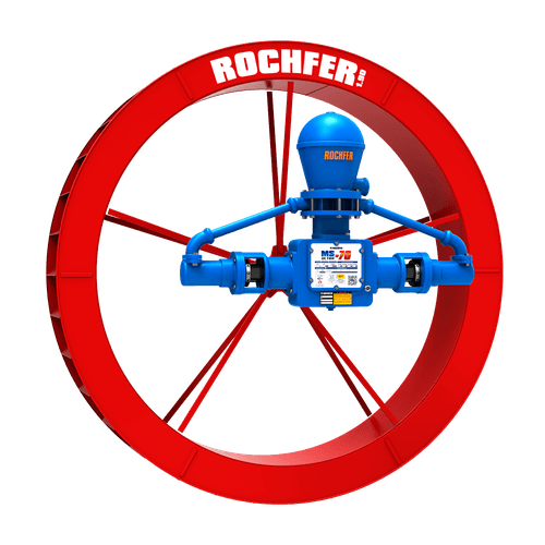 Bomba Rochfer MSU-70 + Roda D'água 1,90 x 0,36 m