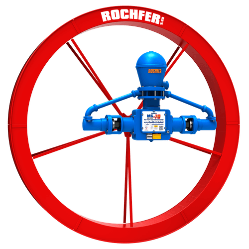 Bomba Rochfer MSU-70 + Roda D'água 2,20 x 0,25 m