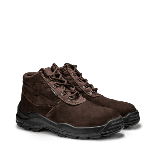 DENVER BAFN BOTINA DE AMARRAR NOBUCK MARROM CAFÉ BICO PLASTI... - Bracol