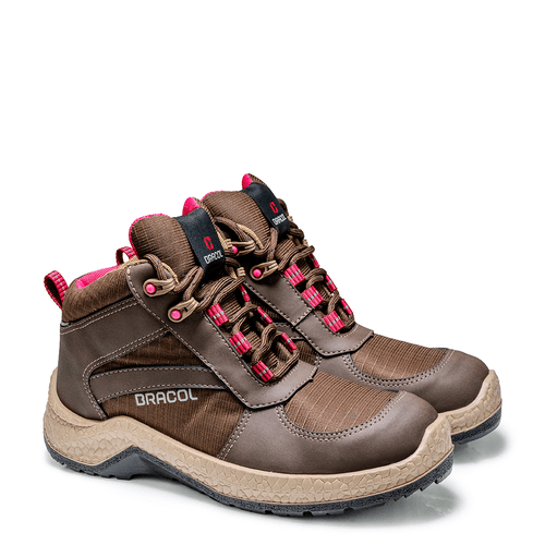 JADE BHFM TÊNIS DE AMARRAR CANO ALTO MARROM CAFÉ - Bracol