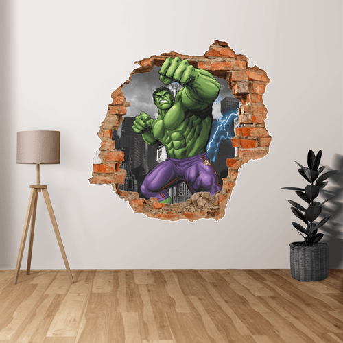 Adesivo Buraco Hulk - CEMPORCEMTOFIXO