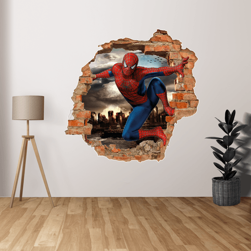 Adesivo Buraco Homem-Aranha 02 - CEMPORCEMTOFIXO