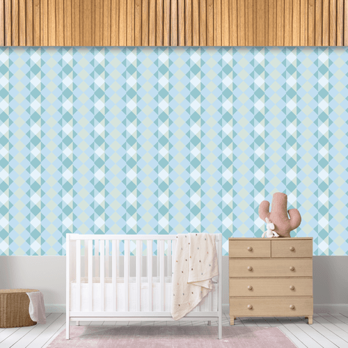 Papel de Parede Infantil Retalhos de Céu - CEMPORCEMTOFIXO