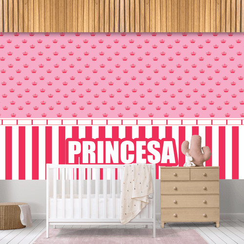 Papel de Parede Infantil Estilo Real Personalizado - CEMPORCEMTOFIXO
