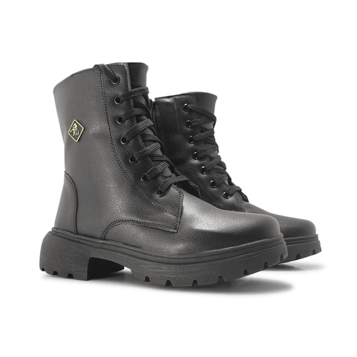 Bota Coturno Preto