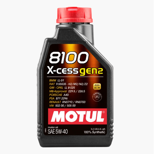 Oleo Motul 8100 X-Cess Gen2 5W-40 1L.