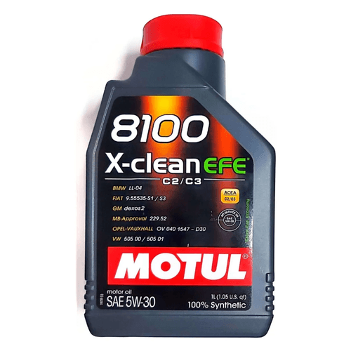 Oleo Motul 8100 X-Clean+EFE 0W-30 1L.