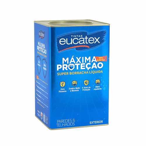 Tinta Emborrachada Sol e Chuva Antimofo Branca Máx... - CS Tintas