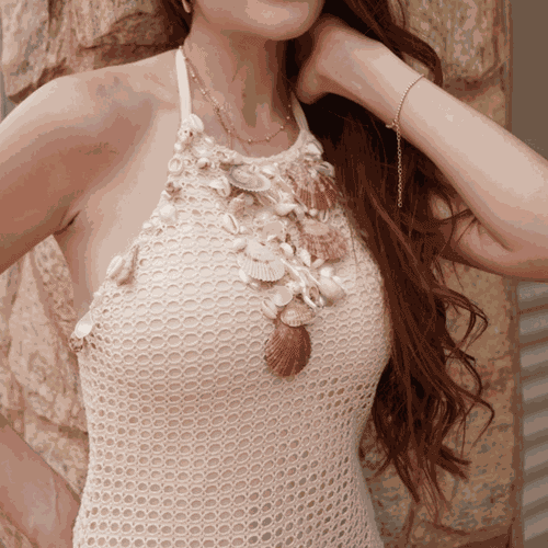 Vestido Conchas 