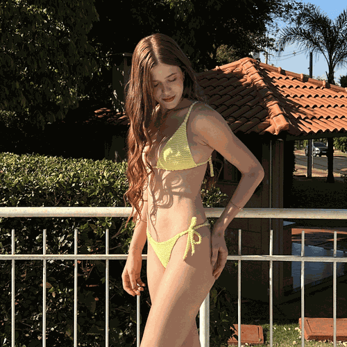 Conjunto Mônaco Amarelo