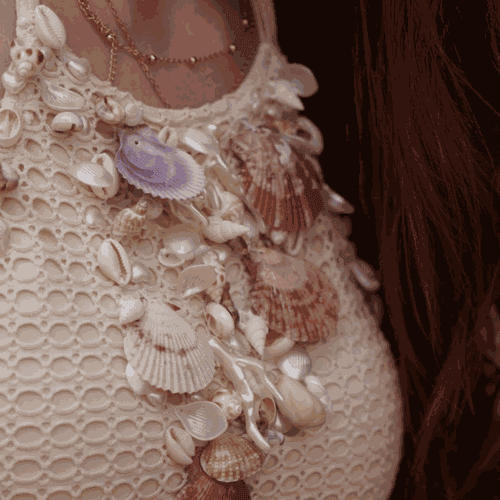 Vestido Conchas 