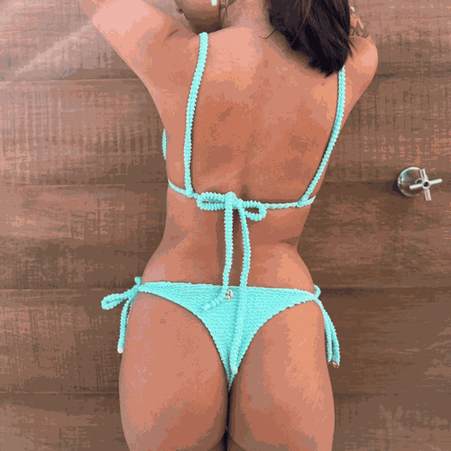 Conjunto Mônaco verde agua