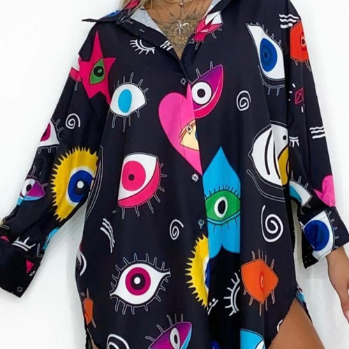 Camisa Olho Grego Preta