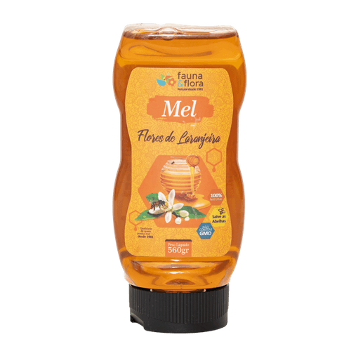 Mel Flores de Laranjeira 560g - Fauna e Flora l Sua Loja Online de Produtos Naturais