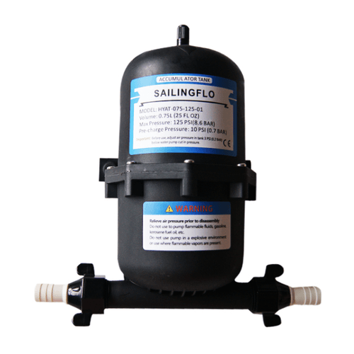 TANQUE ACUMULADOR DE AGUA 0,75L PARA BOMBA DE LIQUIDO