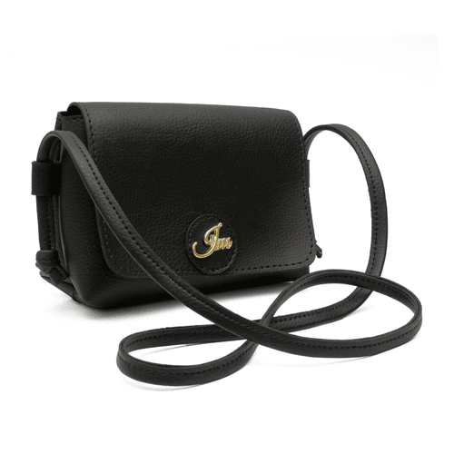 Bolsa Coresia Soft Tiracolo Preta - Immateriale Bolsas