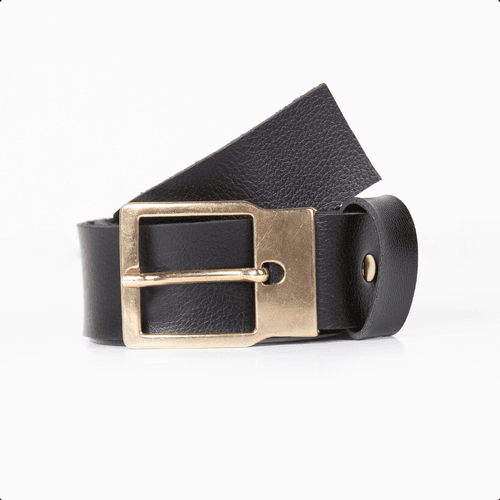 Cinto Feminino Quadrado Preto - Immateriale Bolsas