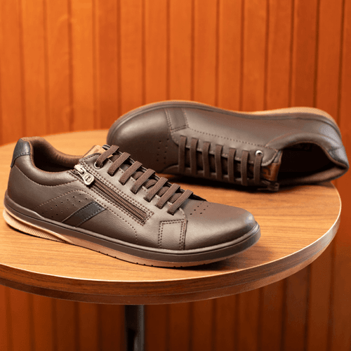 Tenis Casual Masculino Sapatenis Cano Baixo Dia-A-... - ROVETTO