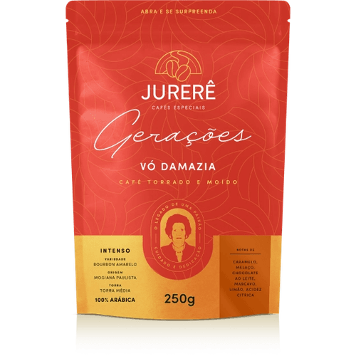 Linha Gerações- Café Da Vó Damázia- Torrado Em Grã... - Empório Jurere