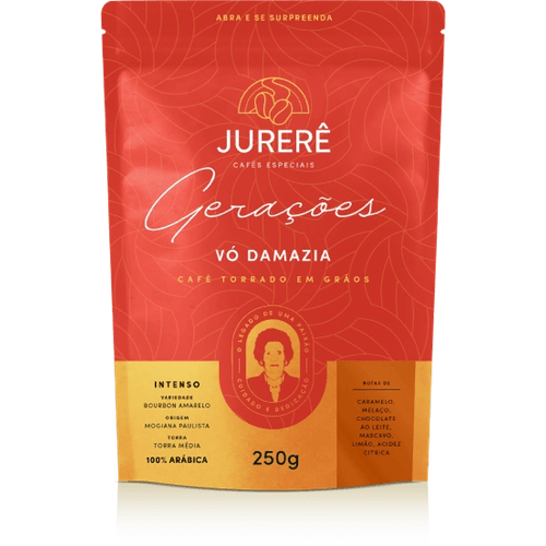 Café Da Vó Damázia Torrado E Moído 250g - Empório Jurere