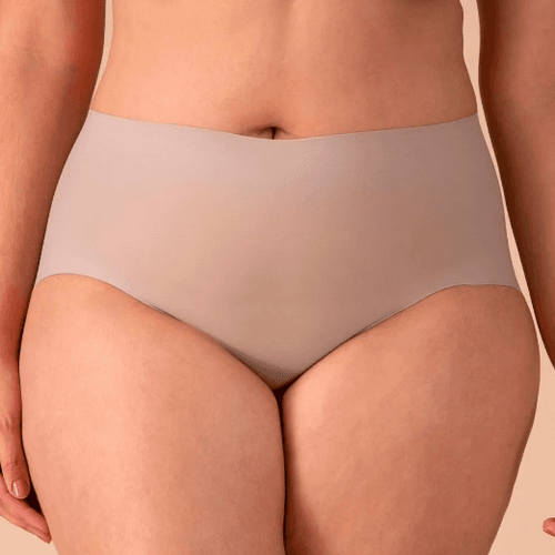 CALCINHA HOT PANTS CORTE A LASER - SEPIA - 50256-S... - Loik