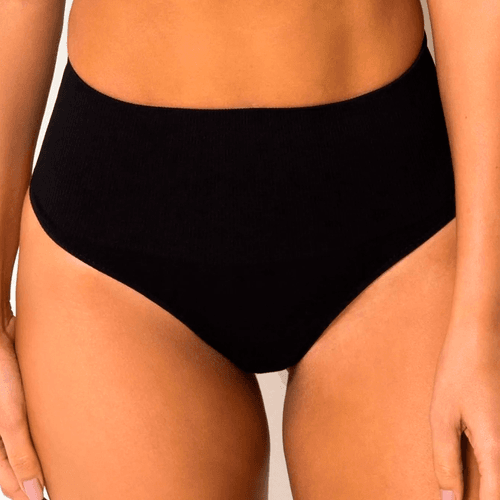 CALCINHA BASICA MODELADORA - PRETO - CE02081-PRETO - Loik