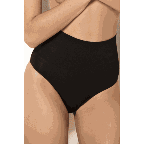 CALCINHA BASICA MODELADORA - PRETO - CE02081-PRETO - Loik