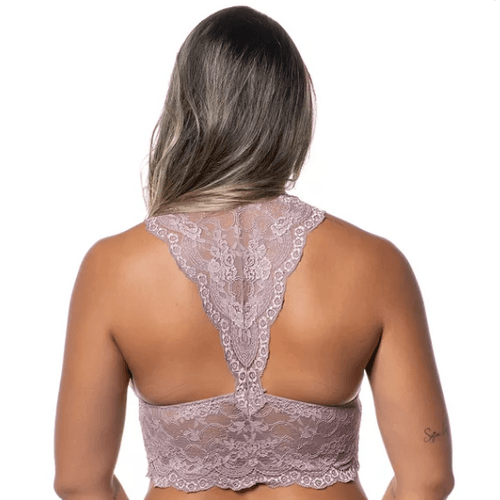 TOP NADADOR EM RENDA COM BOJO MACIO SEM ARO - ALVO... - Loik