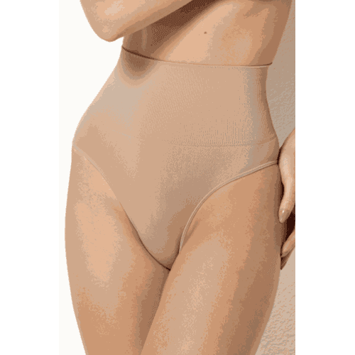 CALCINHA BASICA MODELADORA - MACADAMIA - CE02081-M... - Loik