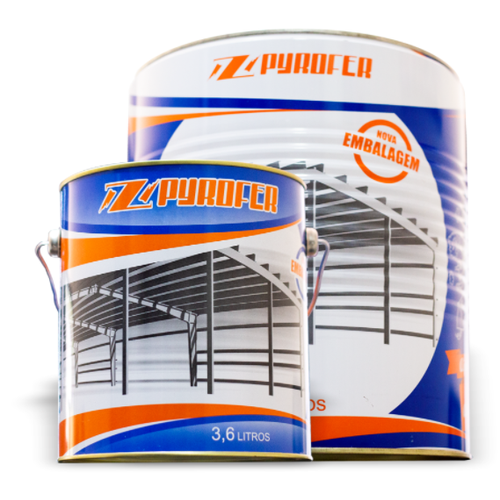 Fundo De Acabamento Verde Pyrofer - 3,6l - 1600717... - Loja Aço-Fer