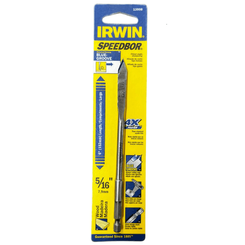 Broca Chata para Madeira 5/16