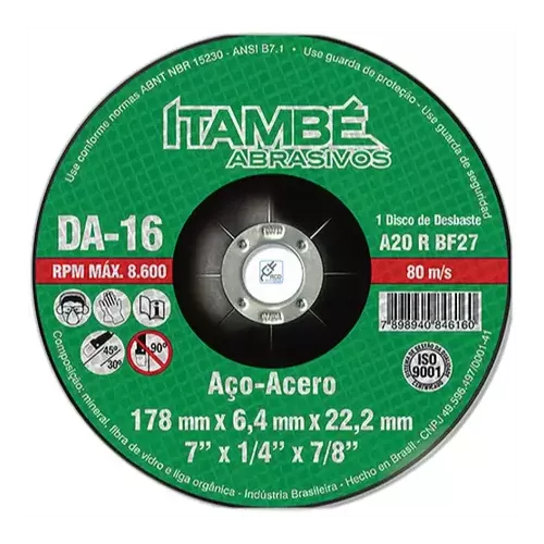 Disco de Desbaste - 4,5