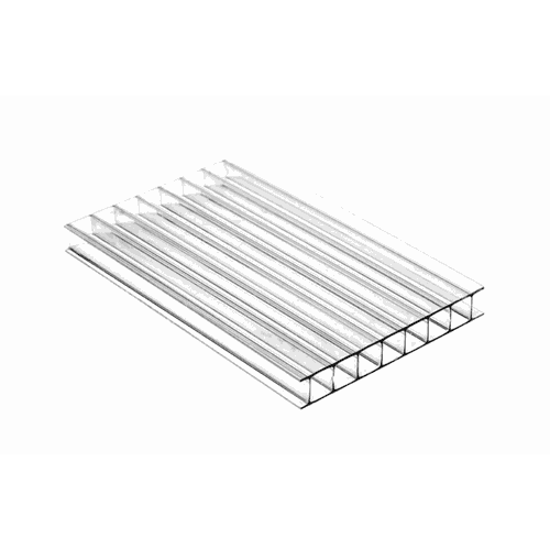Policarbonato Alveolar Cristal 2100x6000x6mm - 800... - Loja Aço-Fer