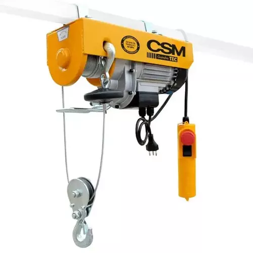 Talha Eletrica Csm Tec300 600kg 220v - 190071932 - Loja Aço-Fer
