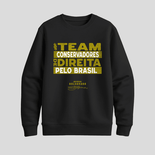 Moletom Parabello Team Conservadores Preto - PARABELLO