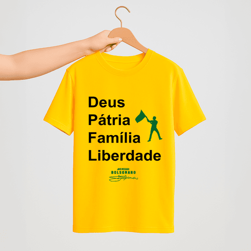 Camiseta Parabello Deus Pátria Família Liberdade A... - PARABELLO