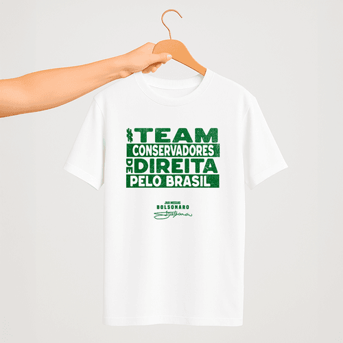 Camiseta Parabello Team Conservadores Branca - PARABELLO