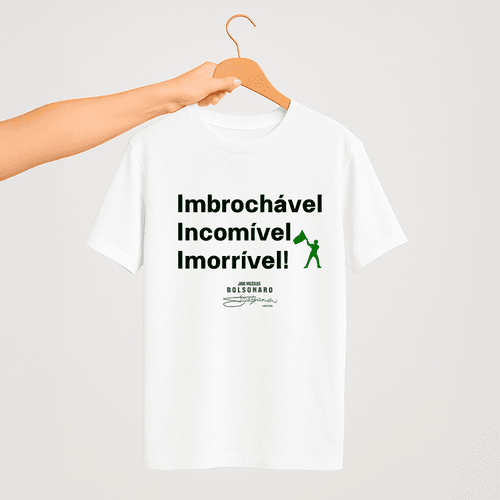 Camiseta Parabello Imbrochável Incomível Imorrível... - PARABELLO