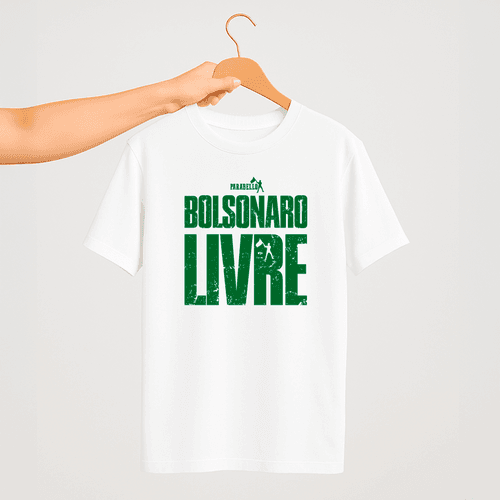 Camiseta Parabello Brasil Livre Branca - PARABELLO