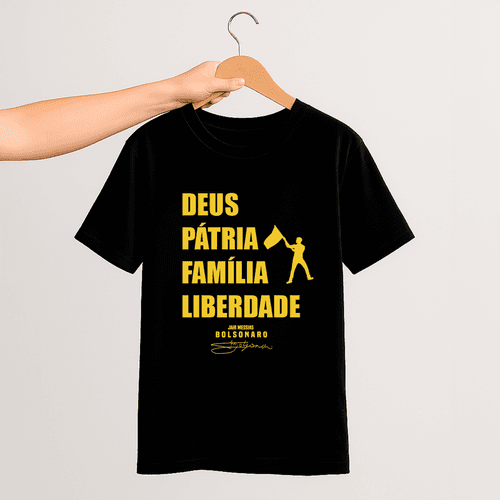 Camiseta Parabello Deus Pátria Família Liberdade P... - PARABELLO