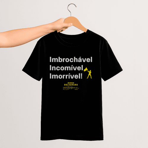 Camiseta Parabello Imbrochável Incomível Imorrível... - PARABELLO
