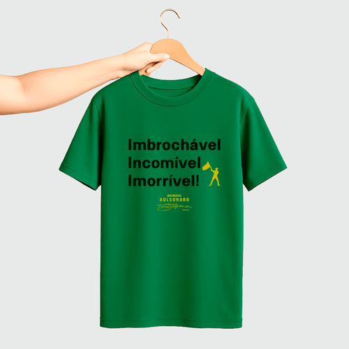Camiseta Parabello Imbrochável Incomível Imorrível... - PARABELLO