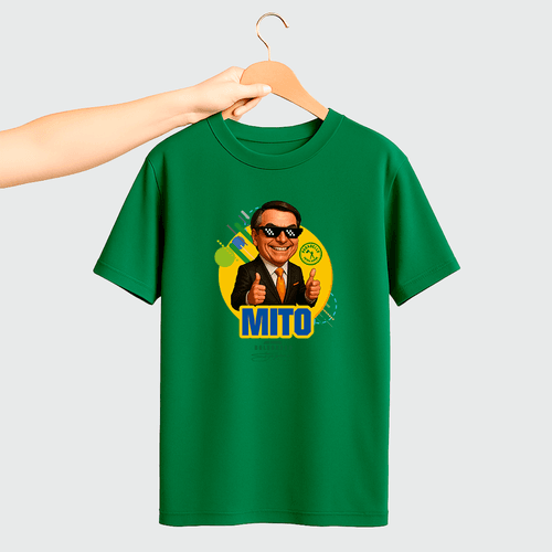 Camiseta Parabello Mito Estilizado Verde - PARABELLO