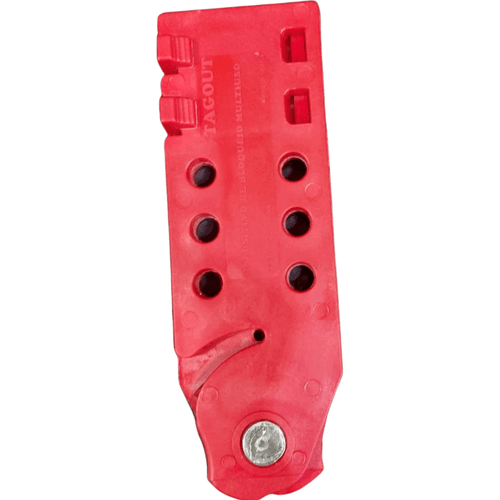 Prensa Cabo Plástico Com 6 Furos Pc Tagout - Mabore