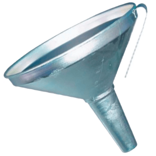 Funil Metálico Trator com Tela LUB-57B Lubefer - Mabore